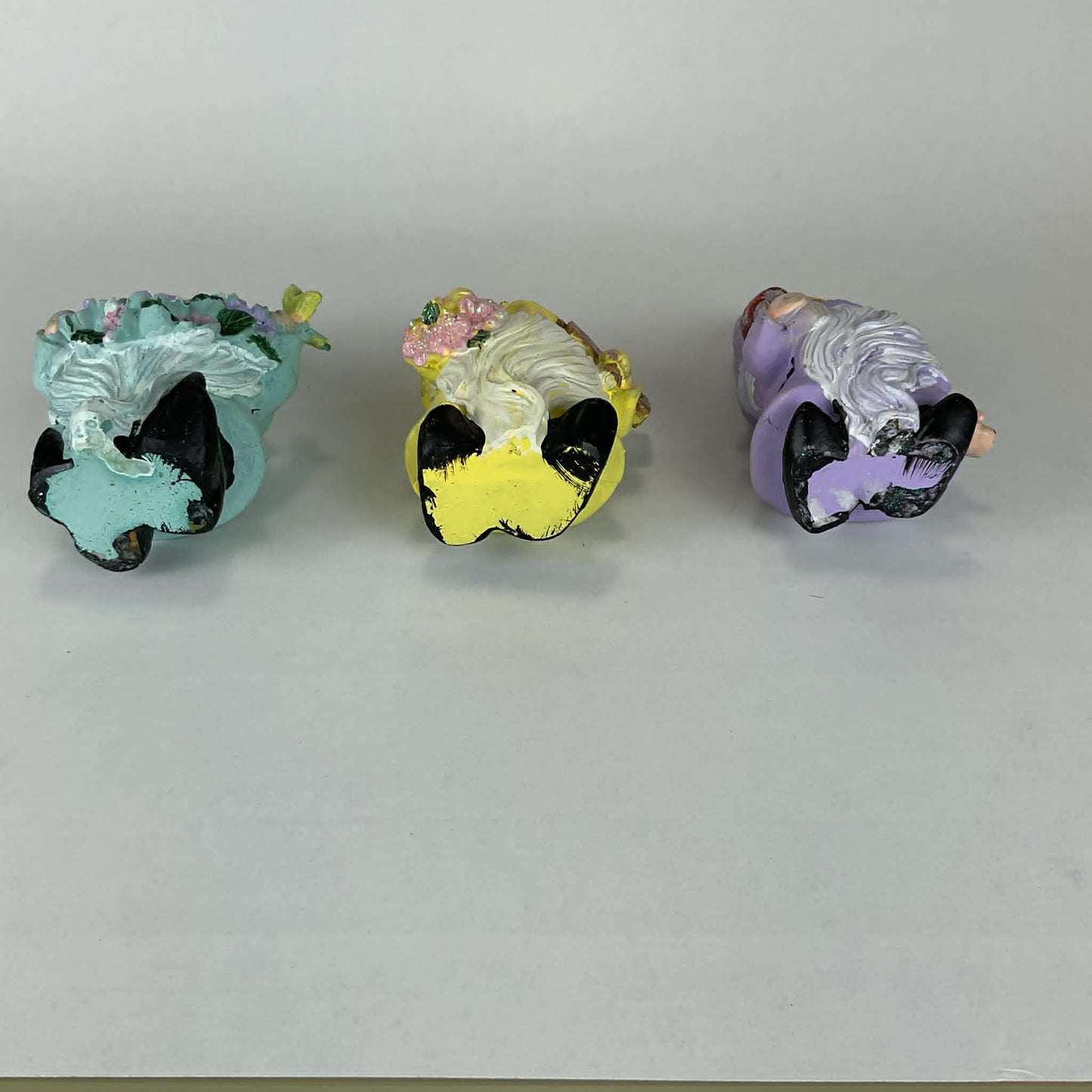 3-Piece Pastel Spring Garden Gnome Set