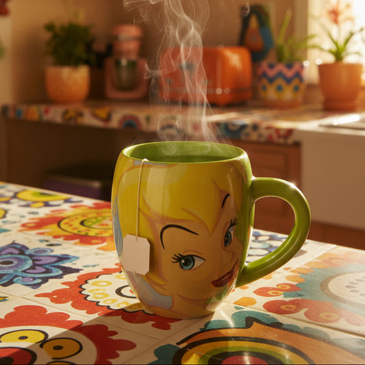 Official Disney Parks Tinker Bell "Dream" Ceramic Coffee Mug